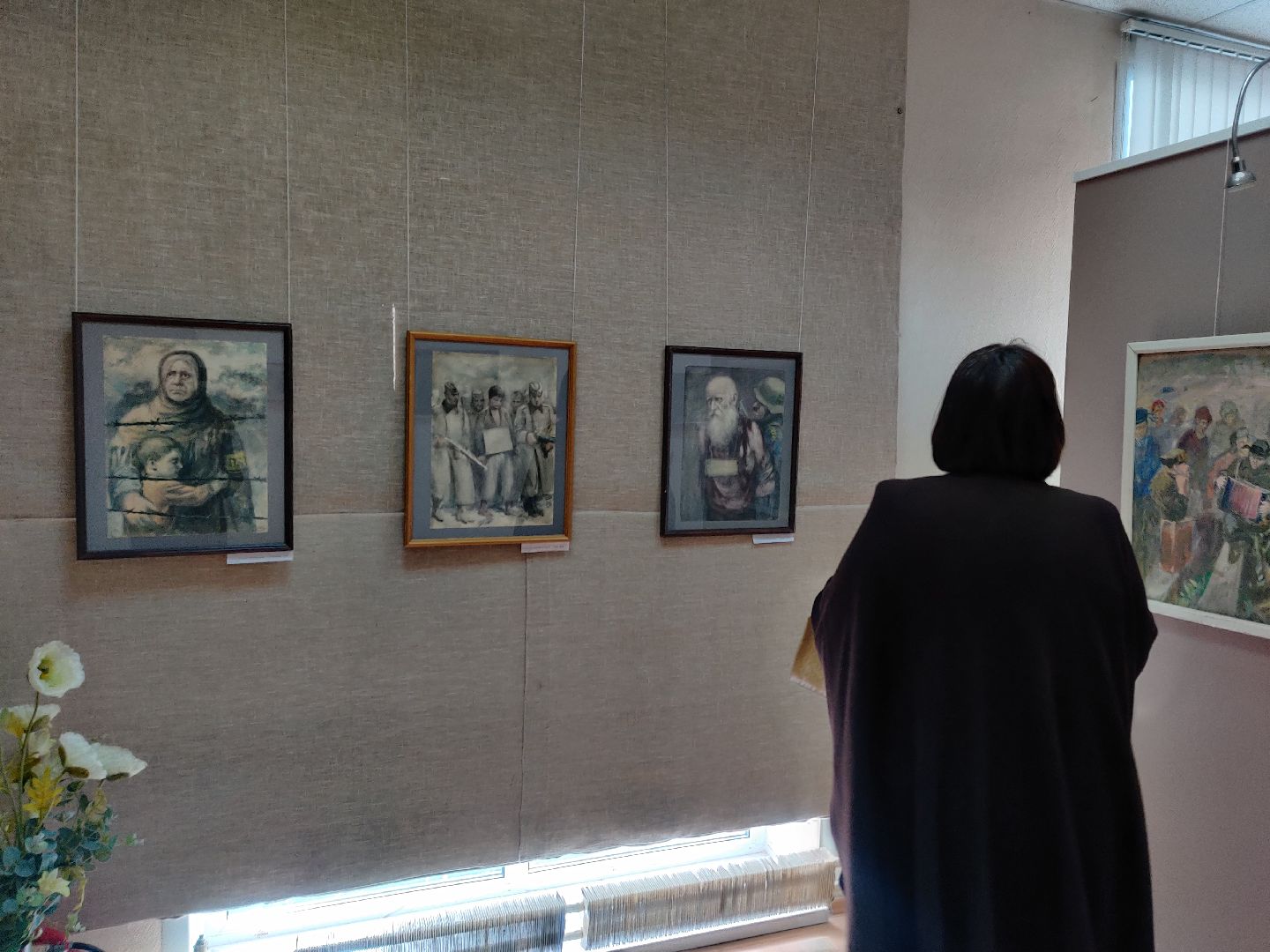 Красноармейск, Пушкинский, выставка, картинная галерея, художники-фронтовики