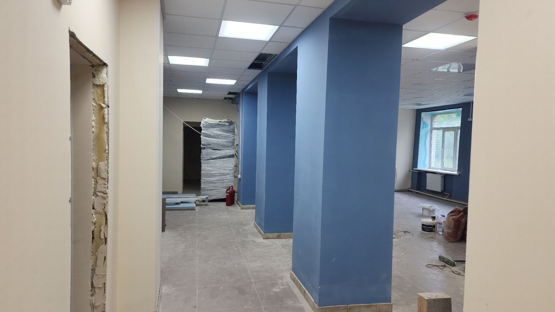 волоколамск, ремонт поликлиники, здравоохранение подмосковья,