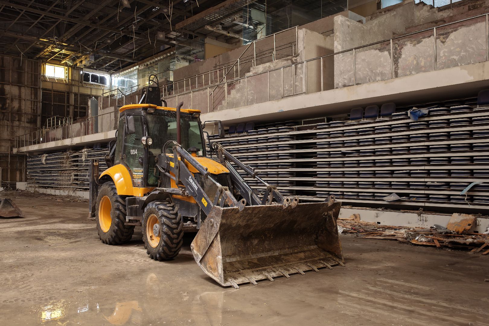 видео с коптера, академия дзюдо в Звенигороде,