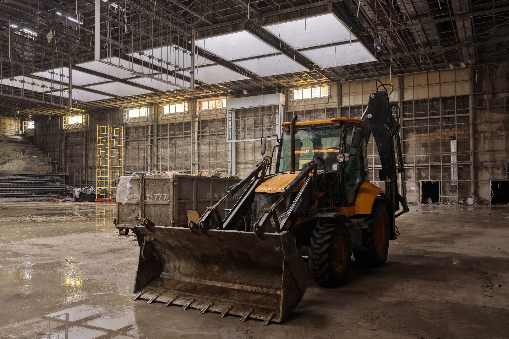 видео с коптера, академия дзюдо в Звенигороде,