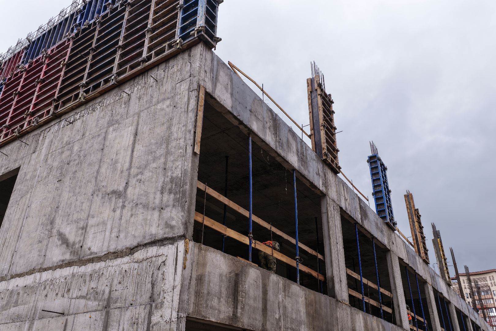 видео с коптера, поликлиника в одинцове, поликлиника в ЖК Гусарская баллада,