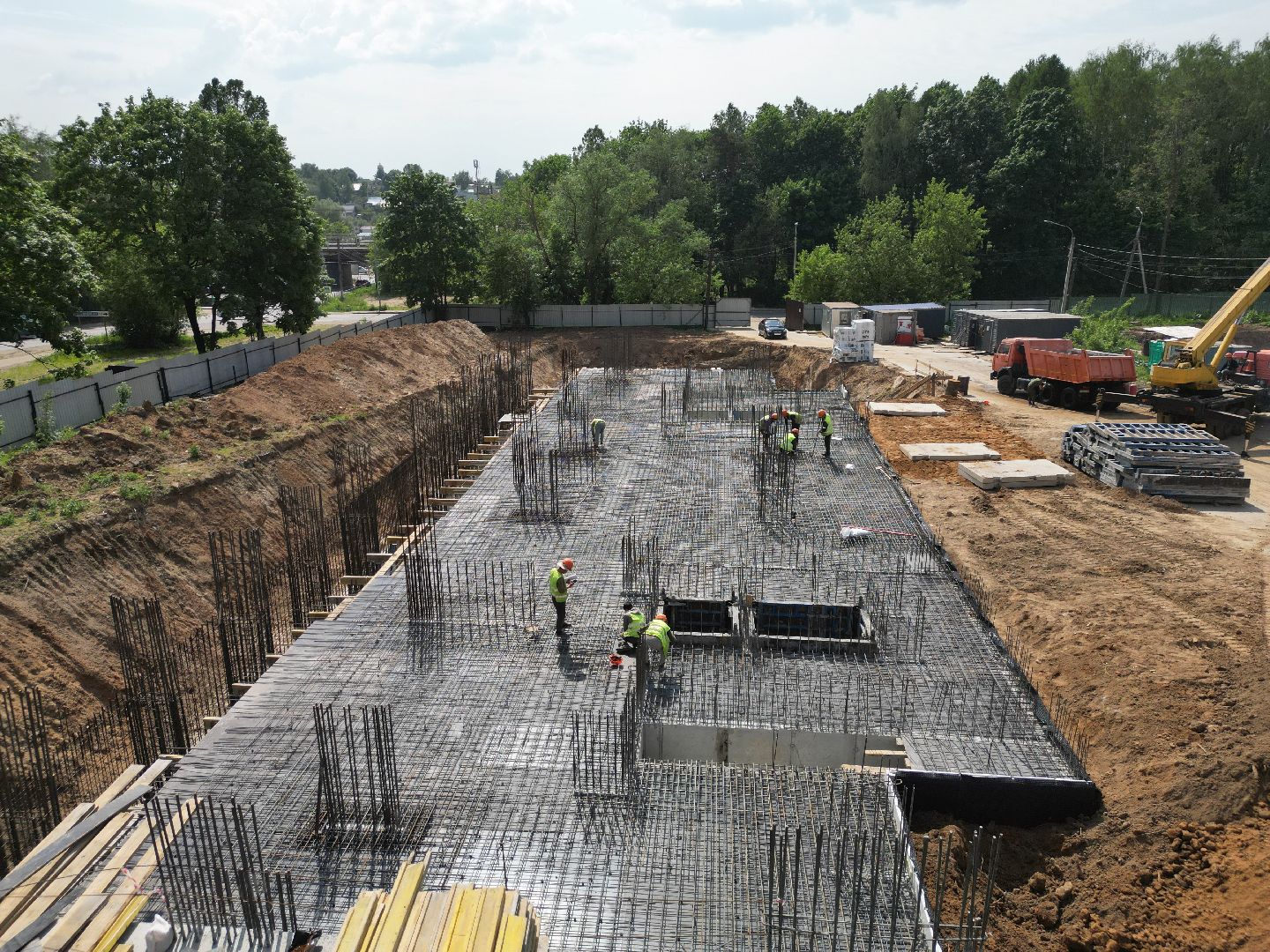 видео с коптера, дом в поварово, переселение из аварийного жилья,  дом для переселенцев солнечногорск,