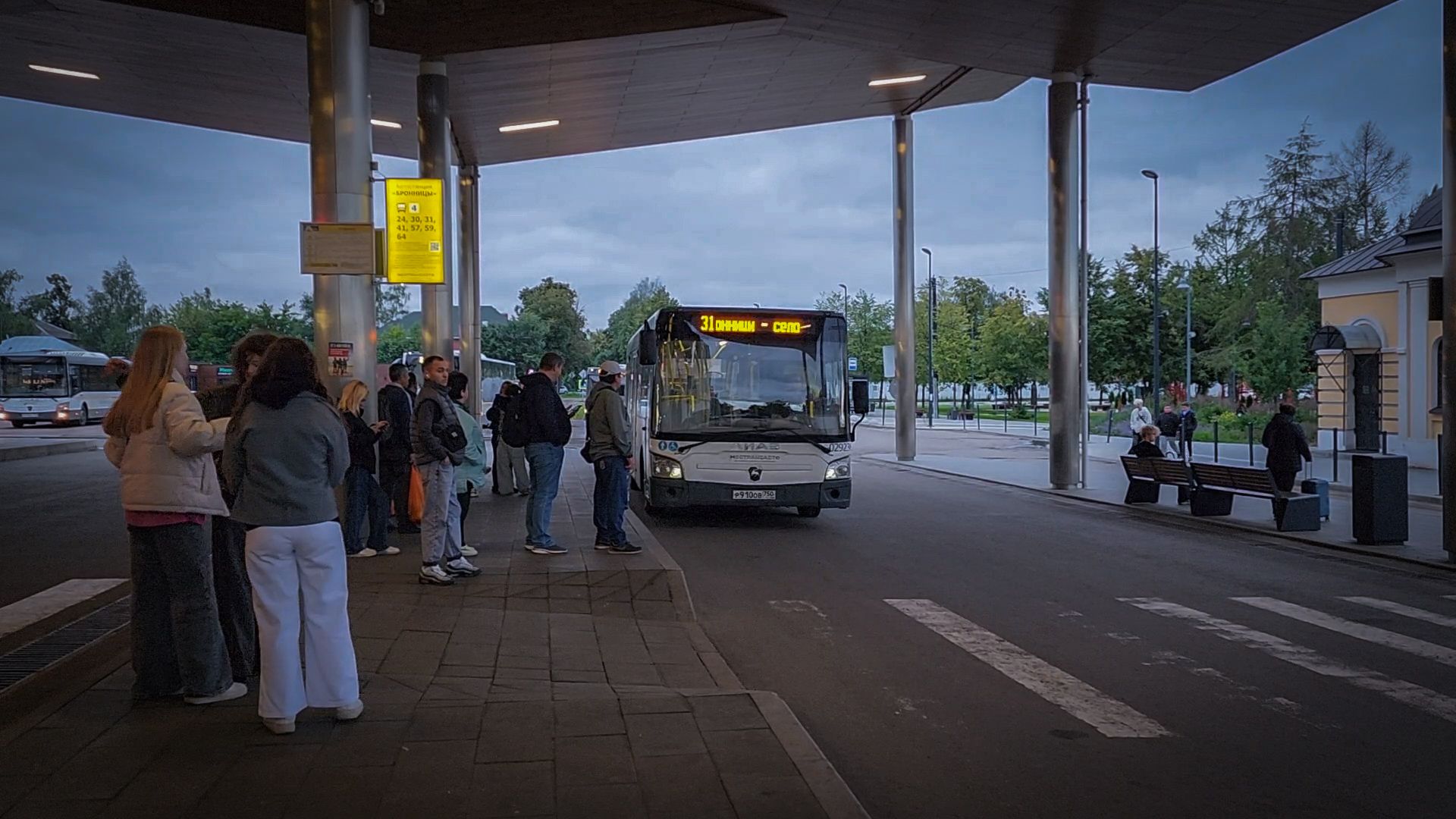 бронницы, автостанция бронницы, мострансавто, маршрут автобуса 31, изменение маршрута автобуса в бронницах,