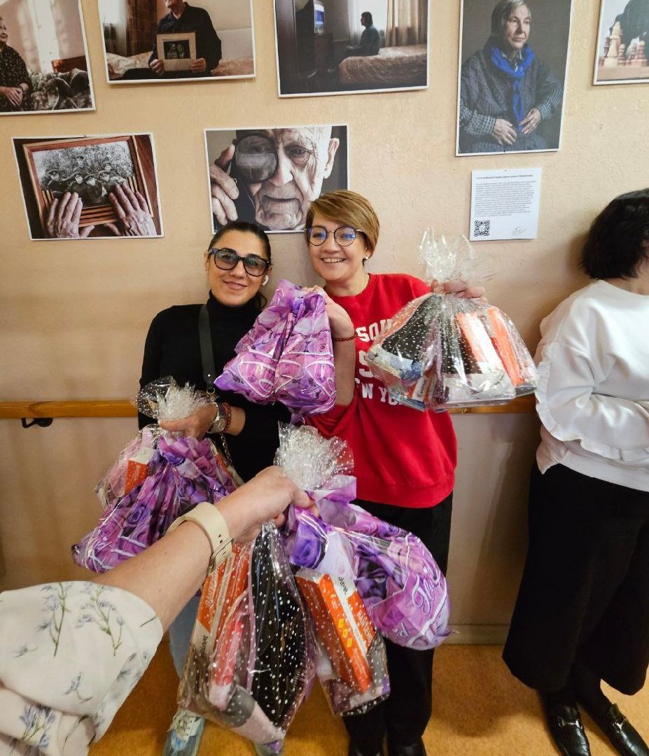 вертикалки, ивантеевка, дом доброты,интернат, пожилые люди, нежный бизнес, благотворительность,чаепитие, подарки,