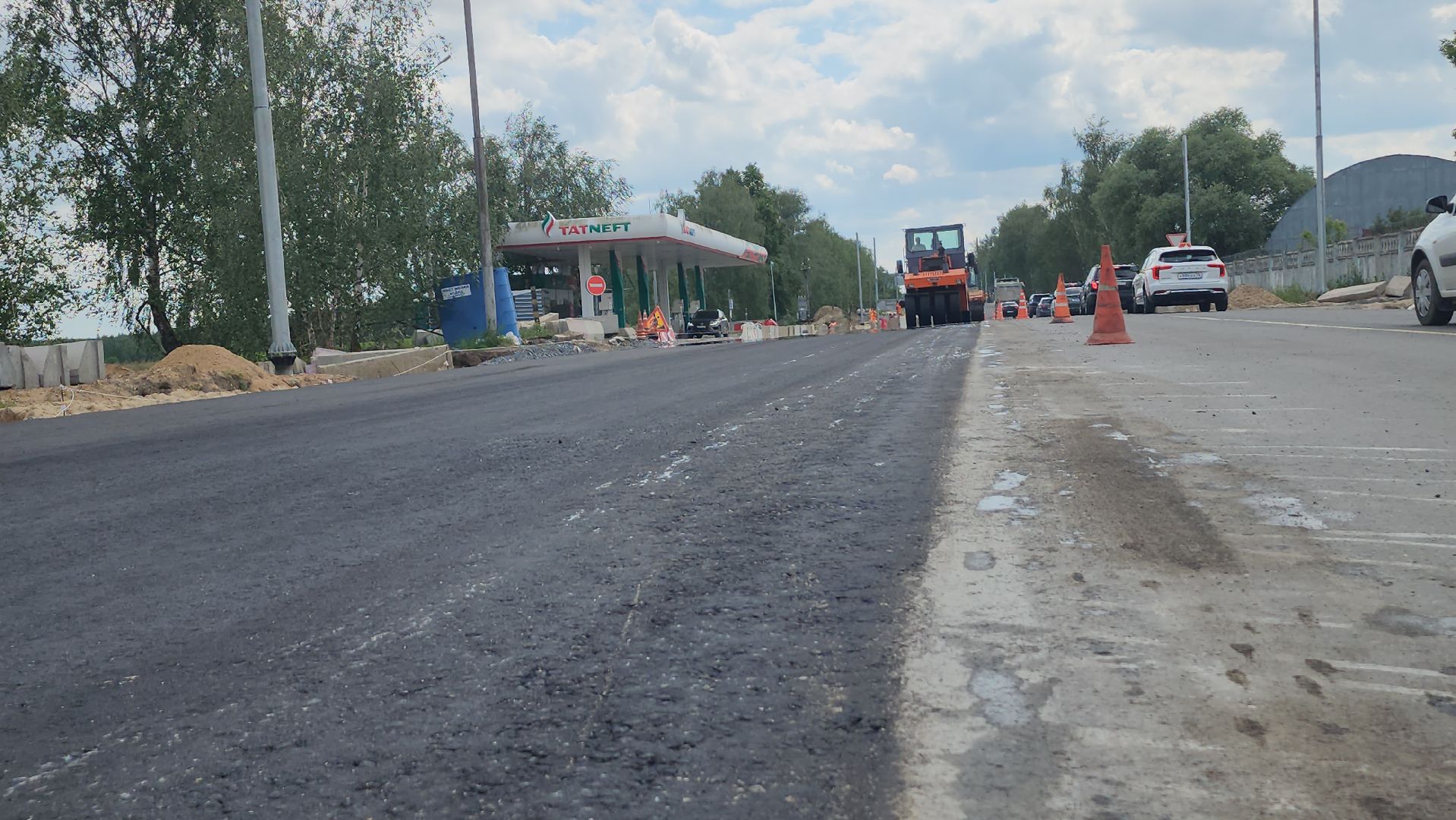 серпухов, дорога калиново-дракино, строительство дорог,