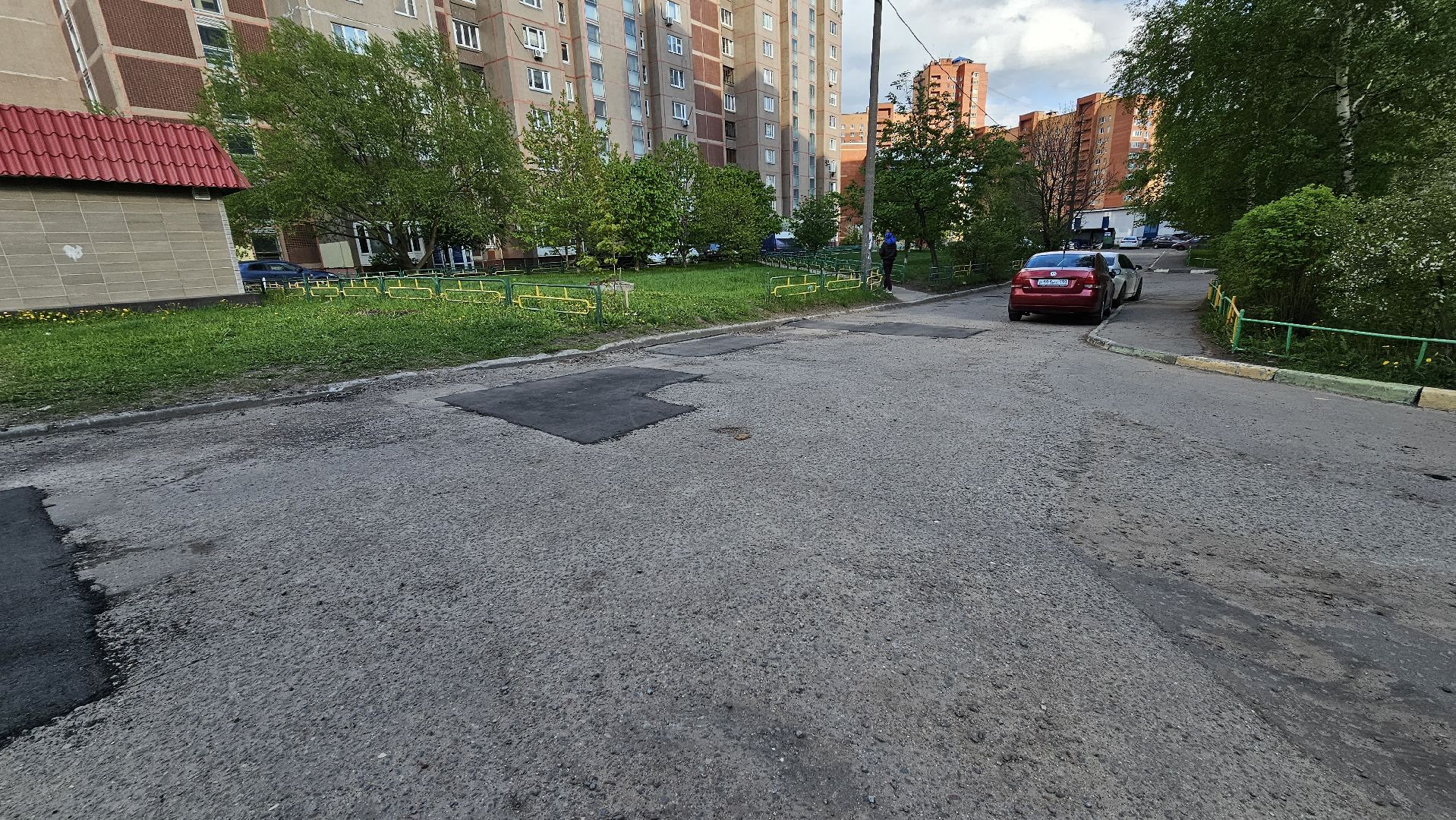 дорожный ремонт, муниципальные проезды, ямочный ремонт, Дзержинский