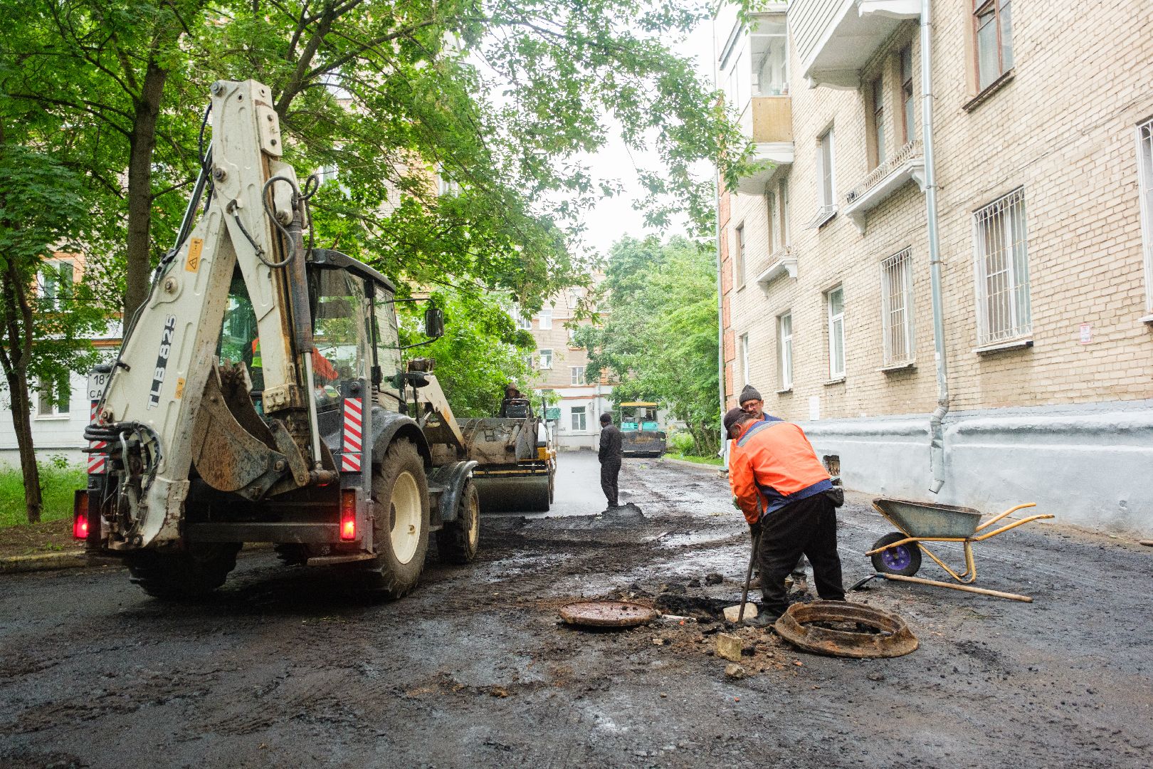 жкх, дез лыткарино, ямочный ремонт,