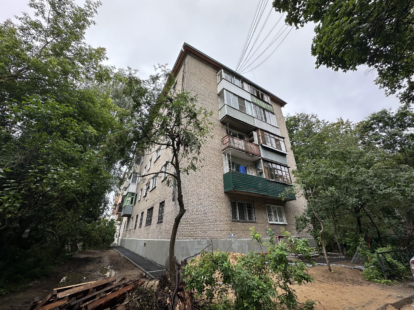 капитальный  ремонт, пушкино,  фасад дома, кровельные работы,