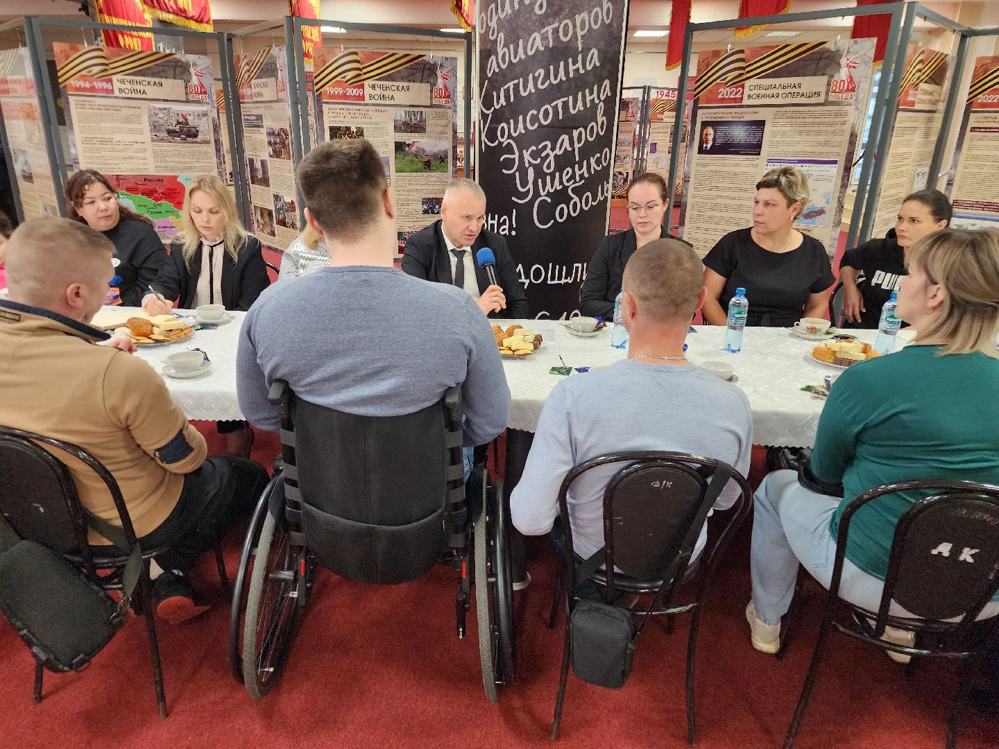 фрязино, семьи участников сво, встреча с ветеранами сво,