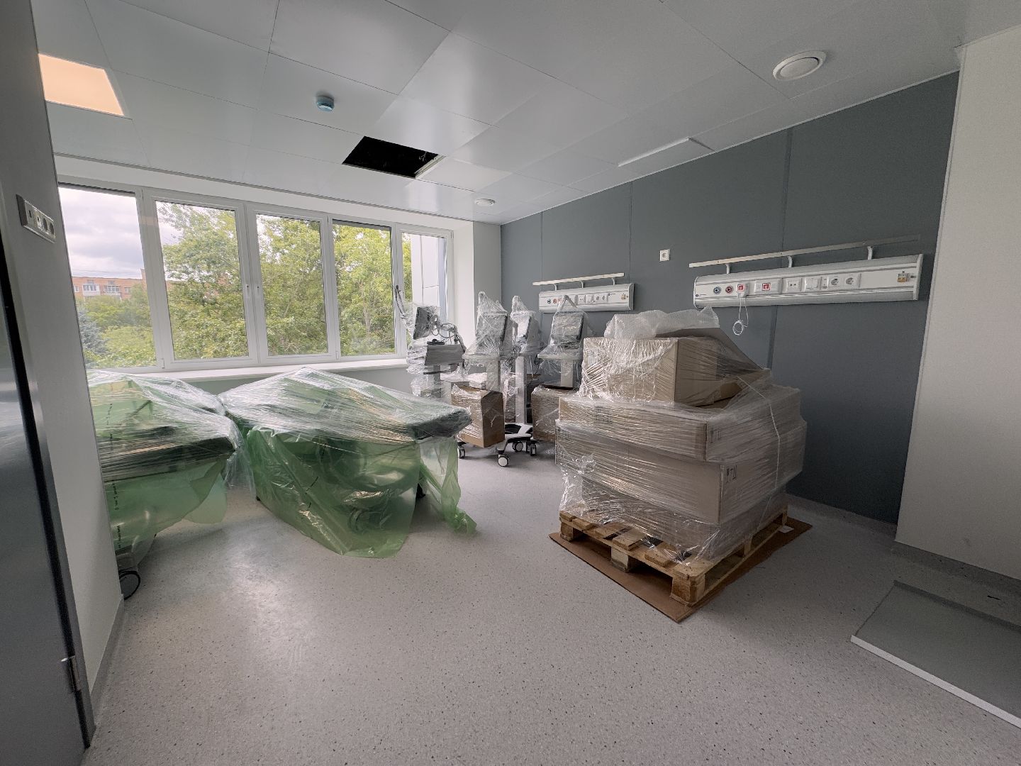 Ремонт хирургического корпуса, Одинцово, минздрав мо, Строительство больницы,