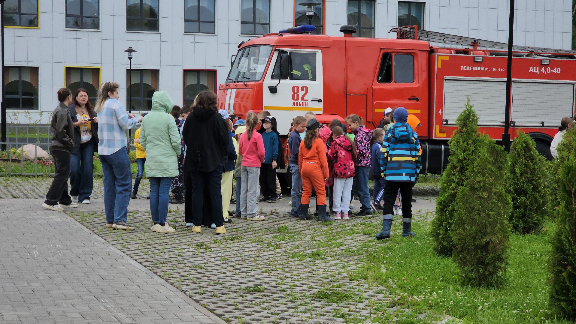 Мастер-класс от пожарных,  Пожарные , Лобня, школьный летний лагерь,пожарная служба,