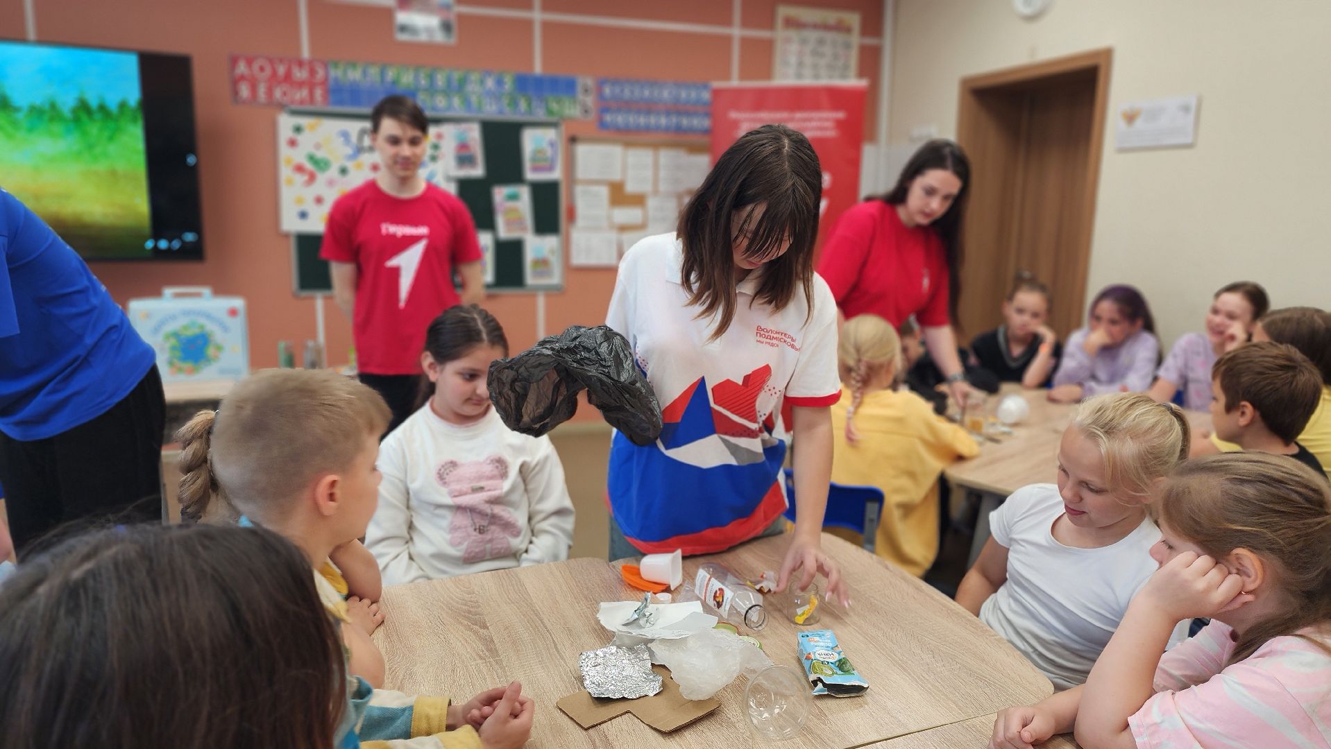 солнечногорск, движение первых, школьники, школьный лагерь, экология,