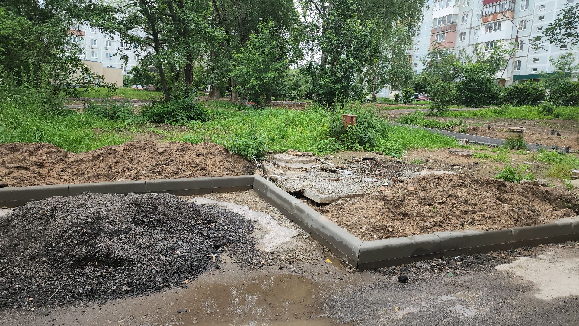 щёлково, благоустройство двора, Обновление улиц,