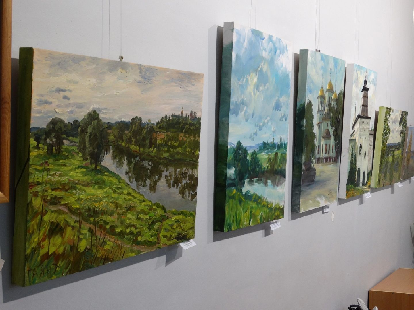 Звенигород, День Победы, выставка, Всероссийский конкурс, живопись, Портрет ветерана, Картина Победы