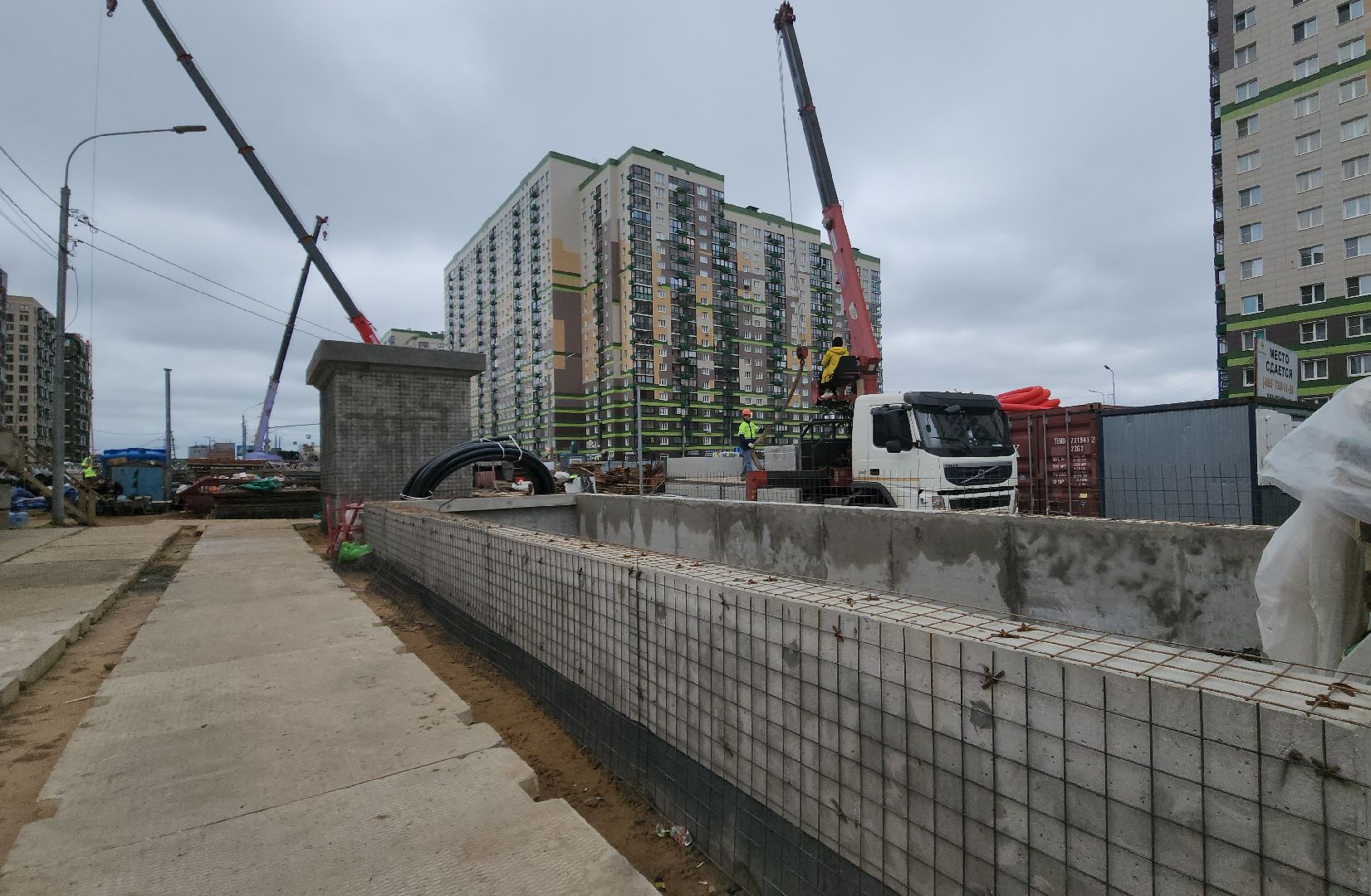 путилково, подземный пешеходный переход, строительство, красногорск,