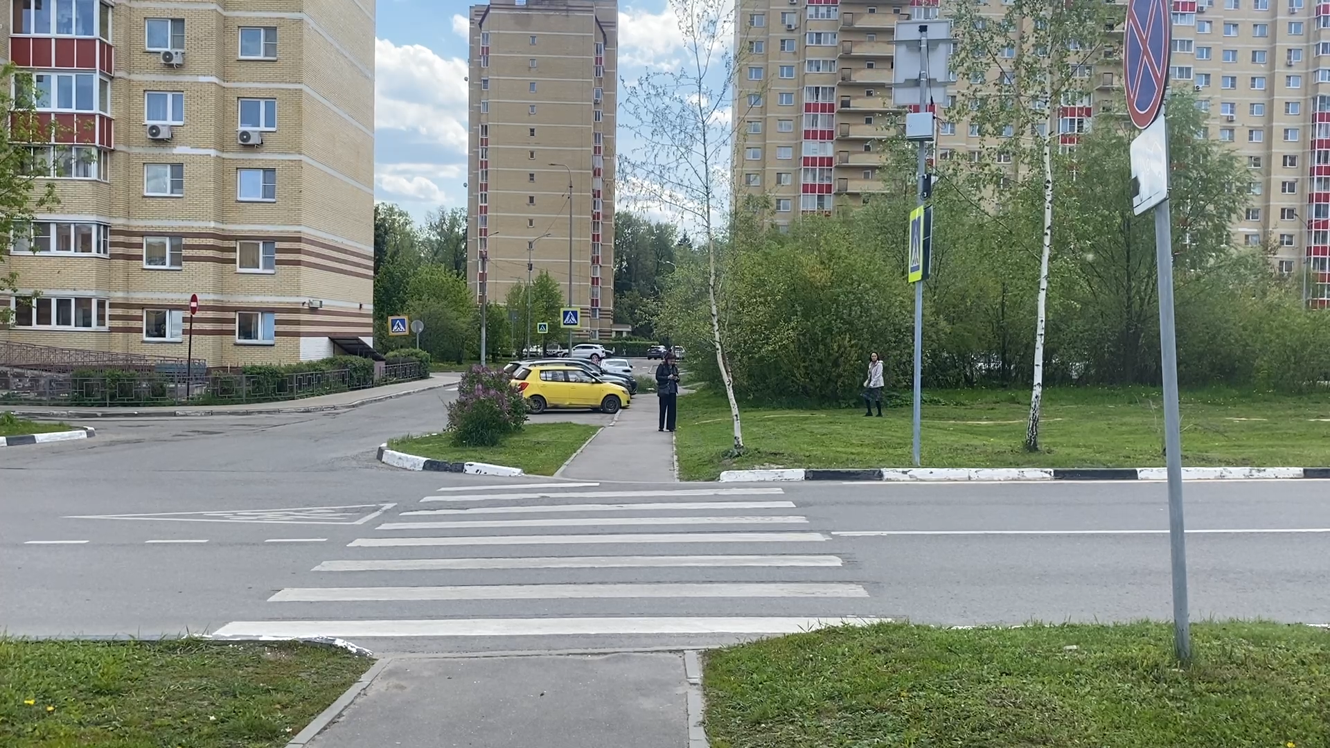 благоустройство территории, микрорайон школьный, власиха школьный, пешеходный тротуар, обход территории,