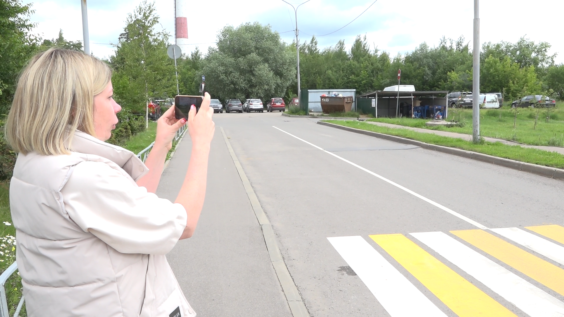 благоустройство территории, микрорайон школьный, власиха школьный, пешеходный тротуар, обход территории,