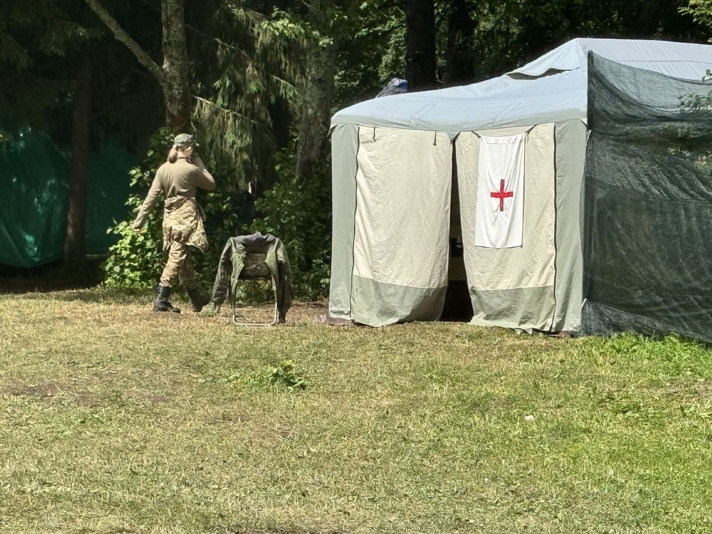 военно -патриотическая игра, лагерь, дети,