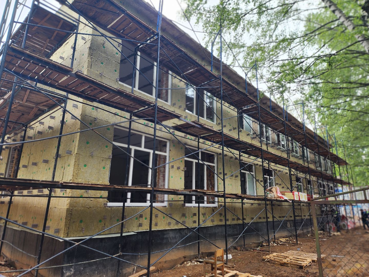 королёв, капитальный  ремонт, детский сад 4,