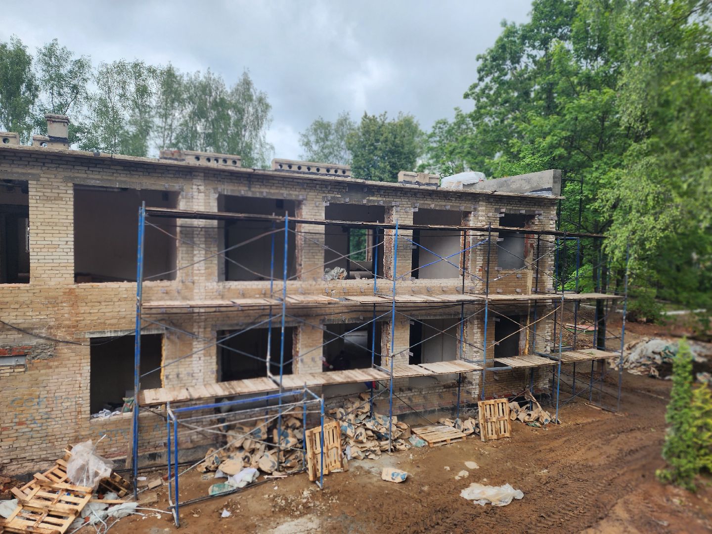 королёв, капитальный  ремонт, детский сад 4,