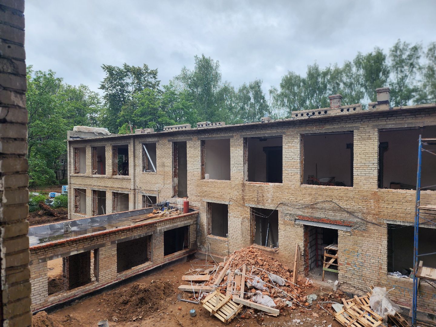 королёв, капитальный  ремонт, детский сад 4,