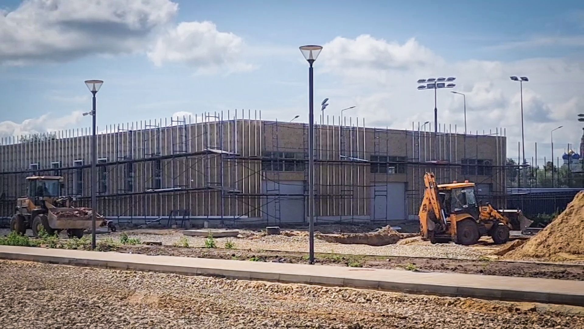 бронницы, физкультурно-оздоровительный комплекс, строительство физкультурно-оздоровительного комплекса , новый спортивный комплекс в бронницах,