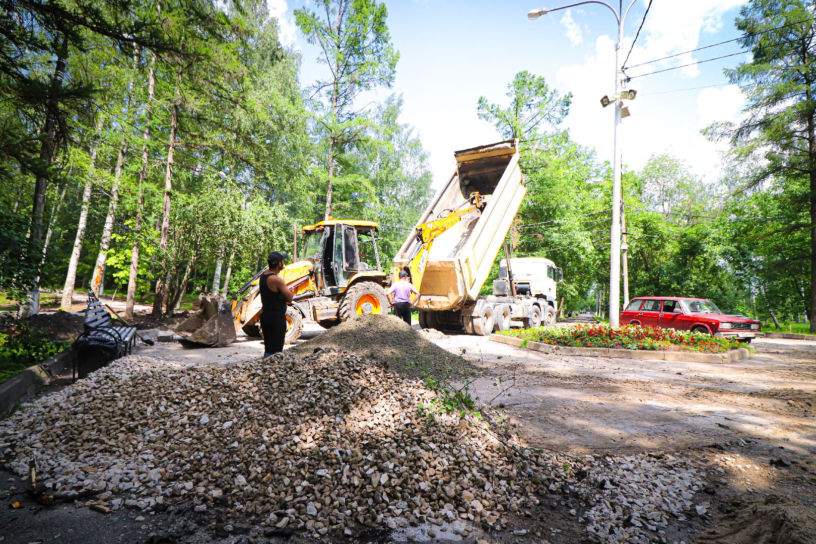 клин, благоустройство, дороги, пешеходные дорожки,