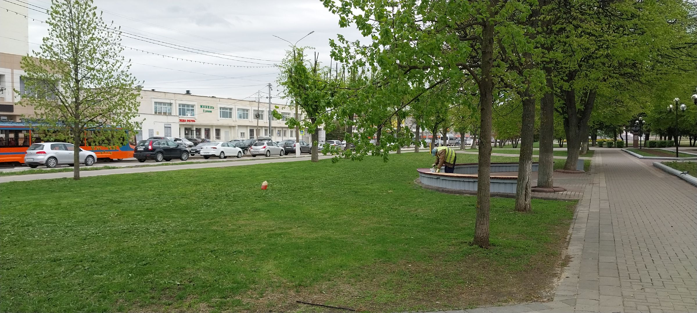 Коломна, сквер