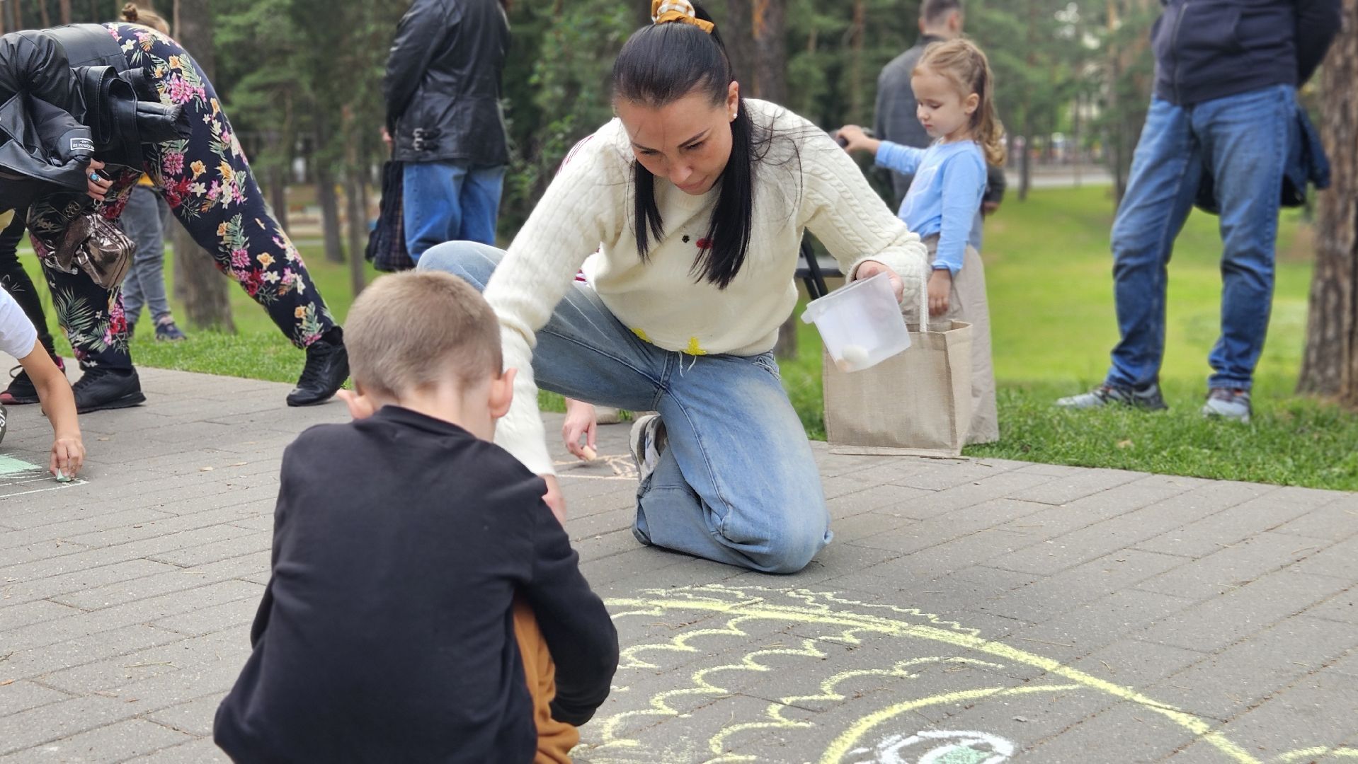 праздник, детское творчество, жуковский, парк,