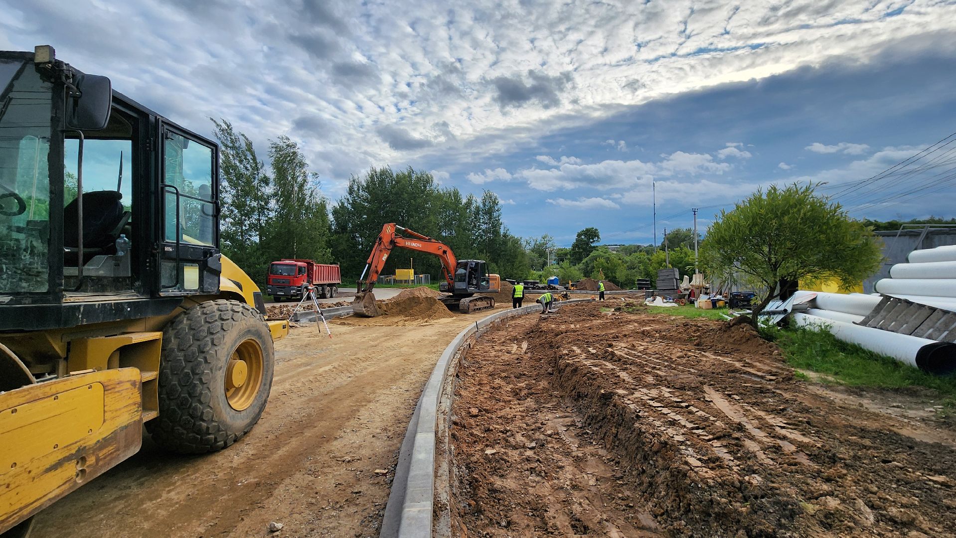 капремонт, мост, домодедово, рожайка, река рожайка, подмосковье ,