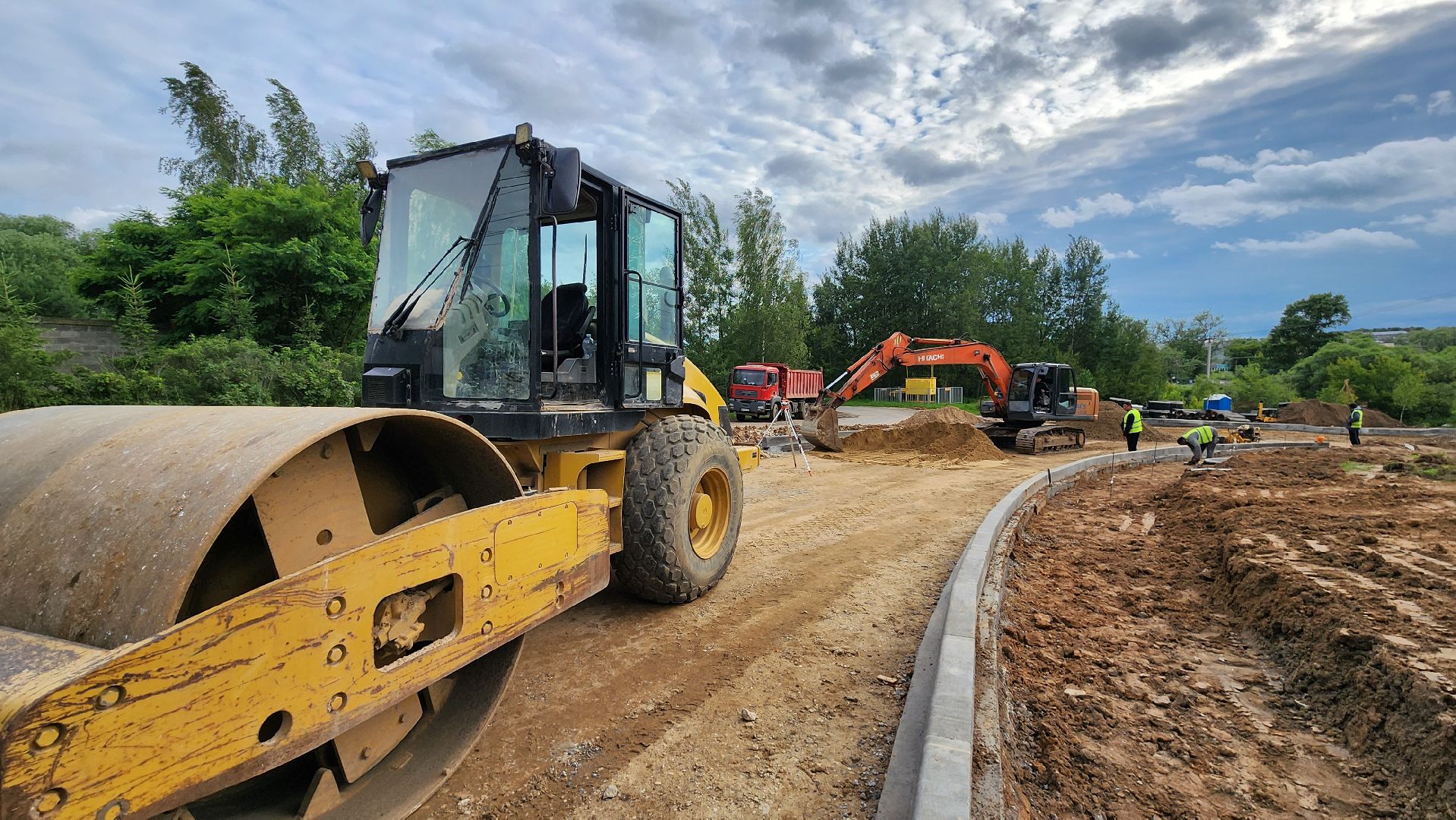 капремонт, мост, домодедово, рожайка, река рожайка, подмосковье ,