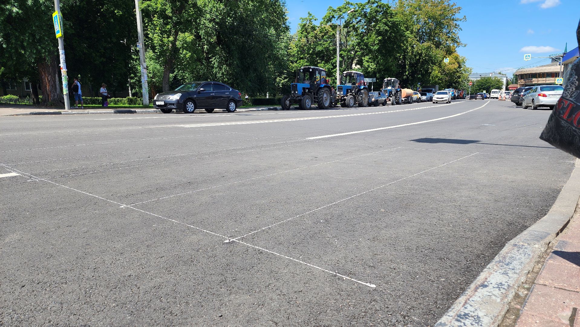 дороги, домодедово, капремонт, минтранс, разметка, дорожная разметка, дорожная служба, подмосковье,