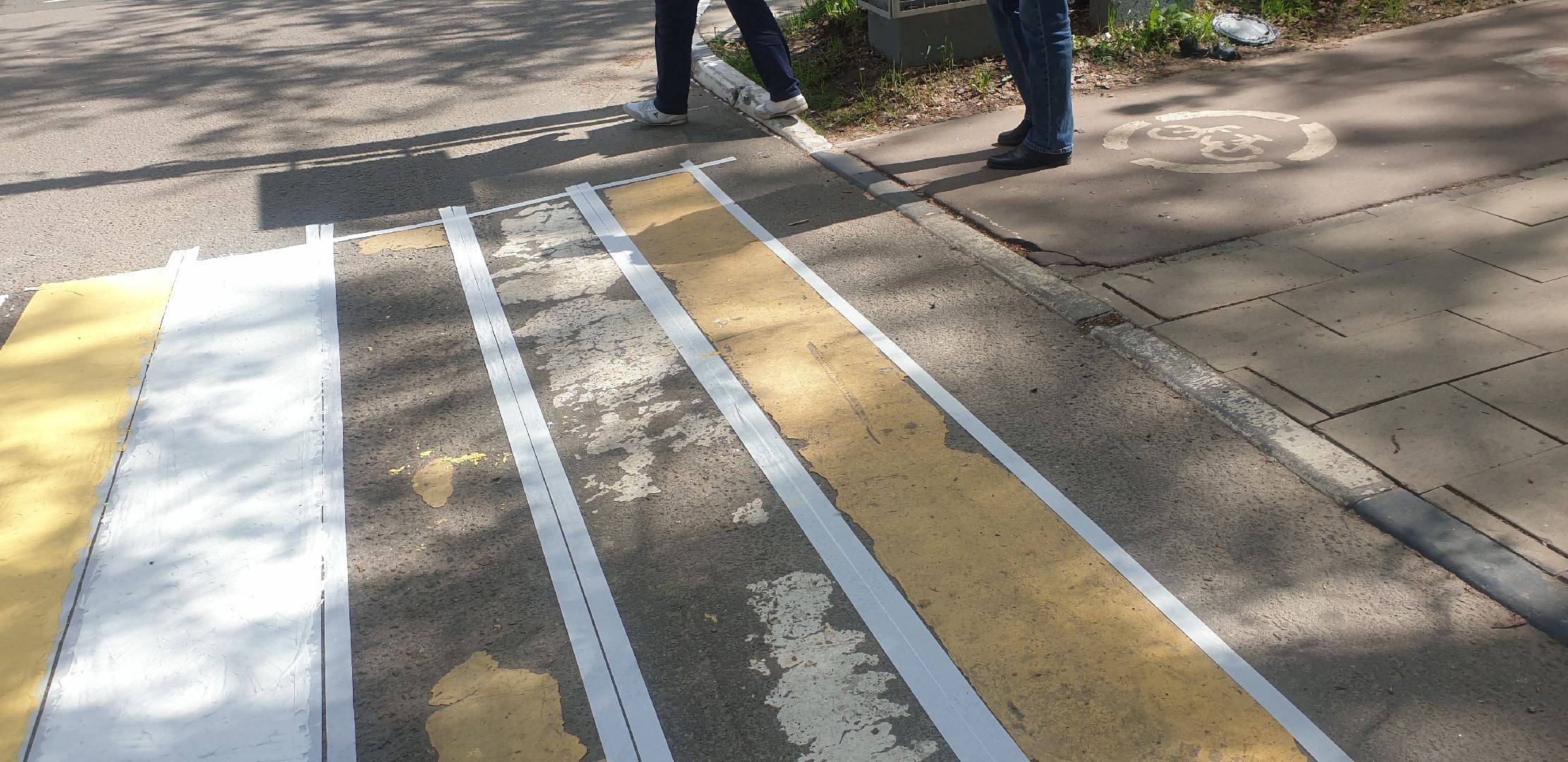 Долгопрудный, дороги, дорожная разметка, ремонт дорог