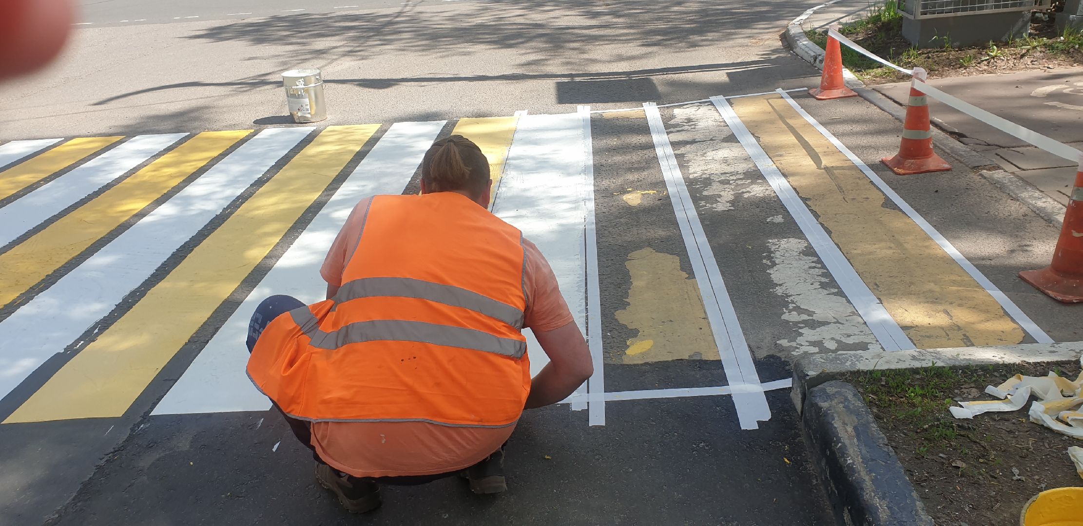 Долгопрудный, дороги, дорожная разметка, ремонт дорог