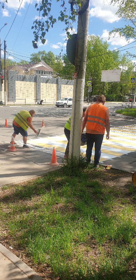 Долгопрудный, дороги, дорожная разметка, ремонт дорог