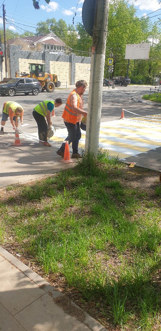 Долгопрудный, дороги, дорожная разметка, ремонт дорог