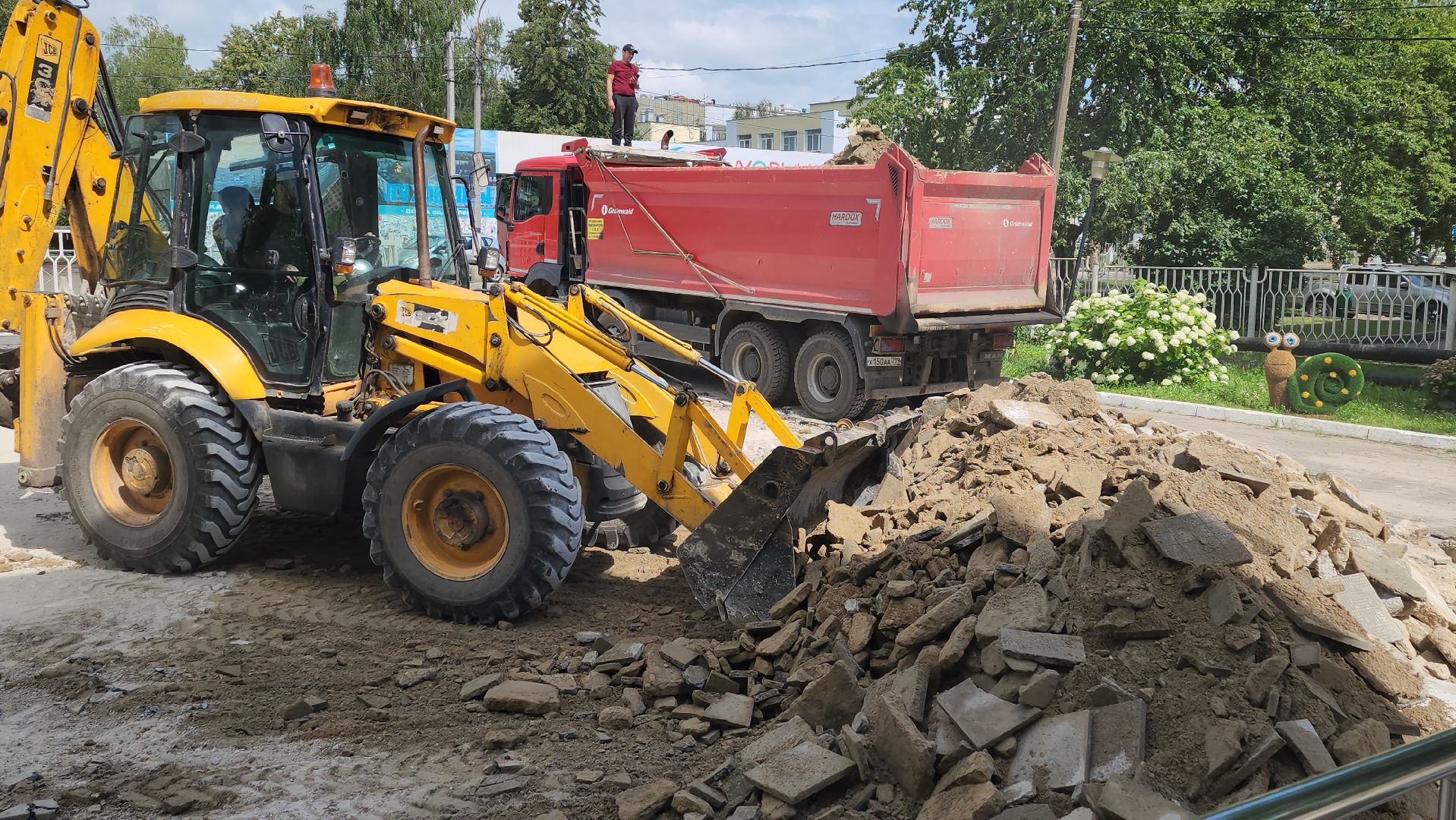 луховицы, ремонт, благоустройство, детская поликлиника,