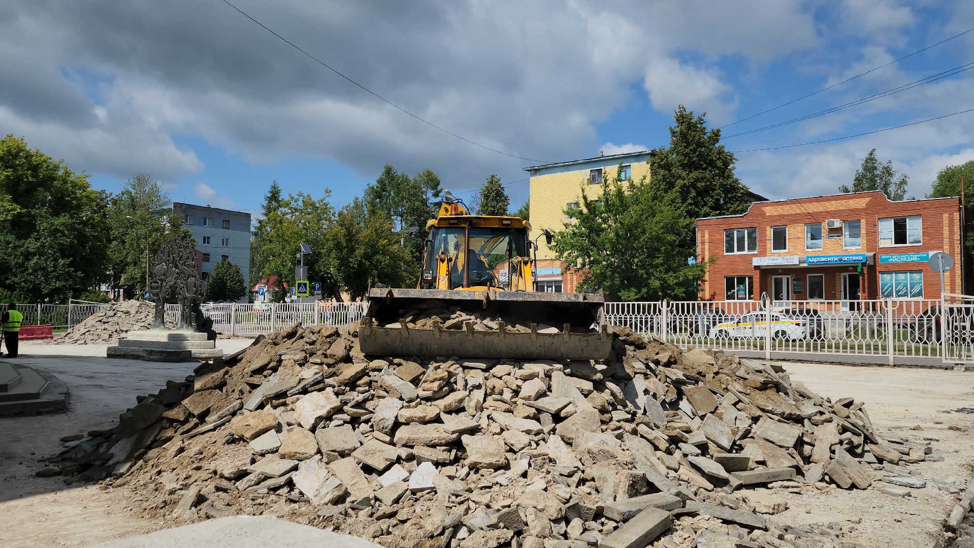 луховицы, ремонт, благоустройство, детская поликлиника,