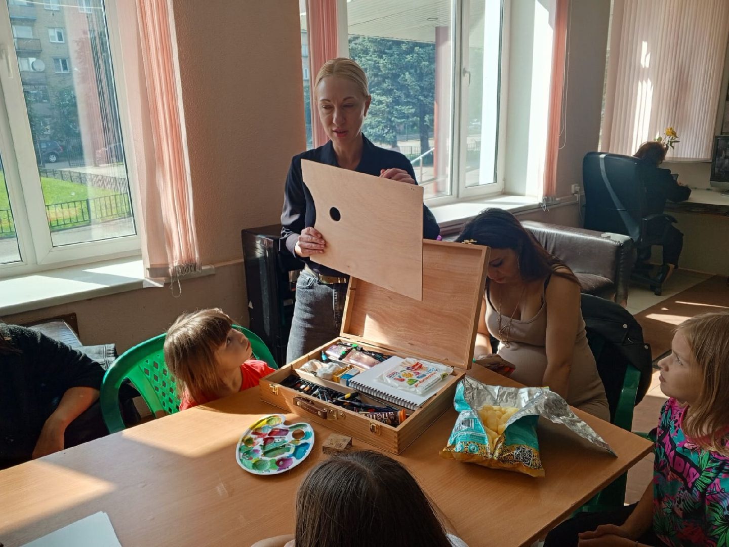 вертикалки, пушкинский округ, творчество без возраста, дети, пленэр,акварель, пейзаж, студия,