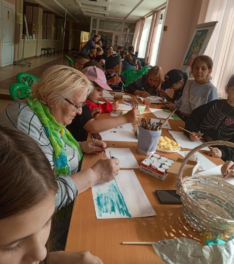 вертикалки, пушкинский округ, творчество без возраста, дети, пленэр,акварель, пейзаж, студия,