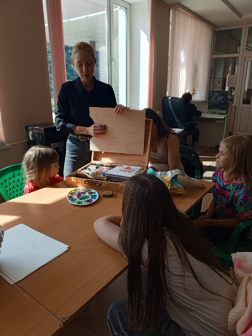 вертикалки, пушкинский округ, творчество без возраста, дети, пленэр,акварель, пейзаж, студия,