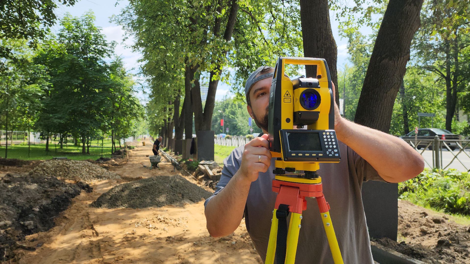 красногорск, яблоневый сквер, благоустойство,