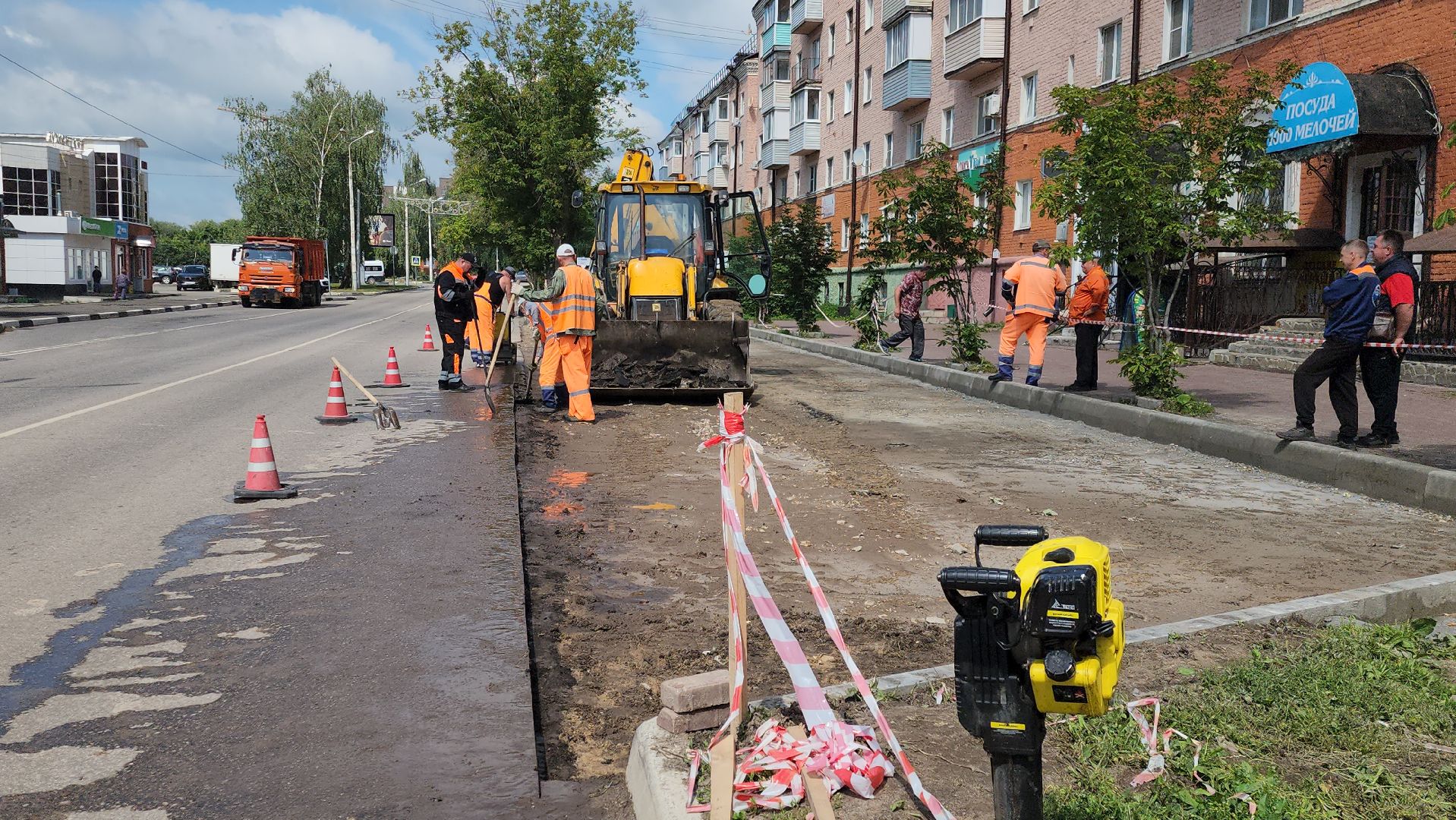луховицы, благоустройство, парковка автомобилей,