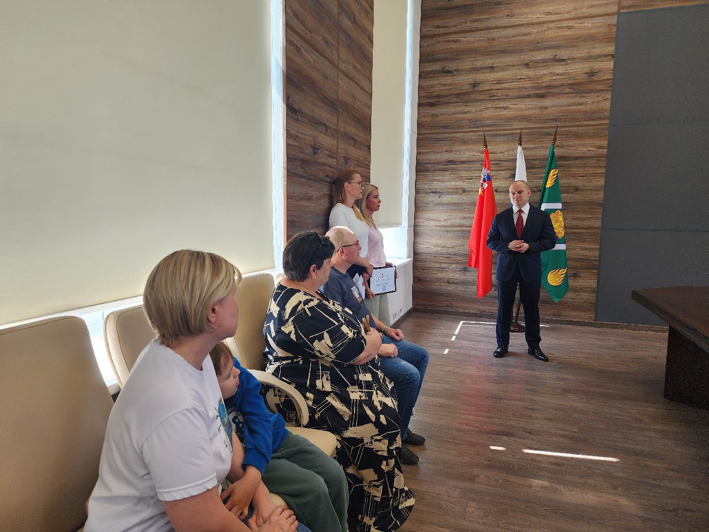 пушкино, Переселение из аварийного жилья, вручение сертификата,