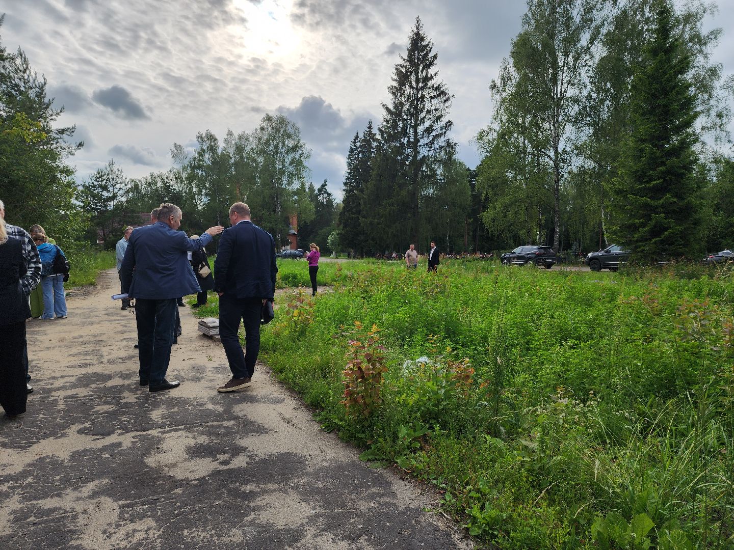 Черноголовка,  Выездная администрация, Кладбище,