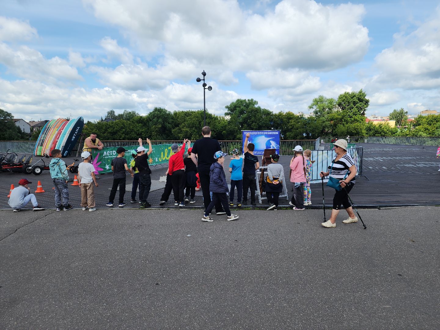 парки подмосковья, спорт на улице, орехово-зуево,биатлон,