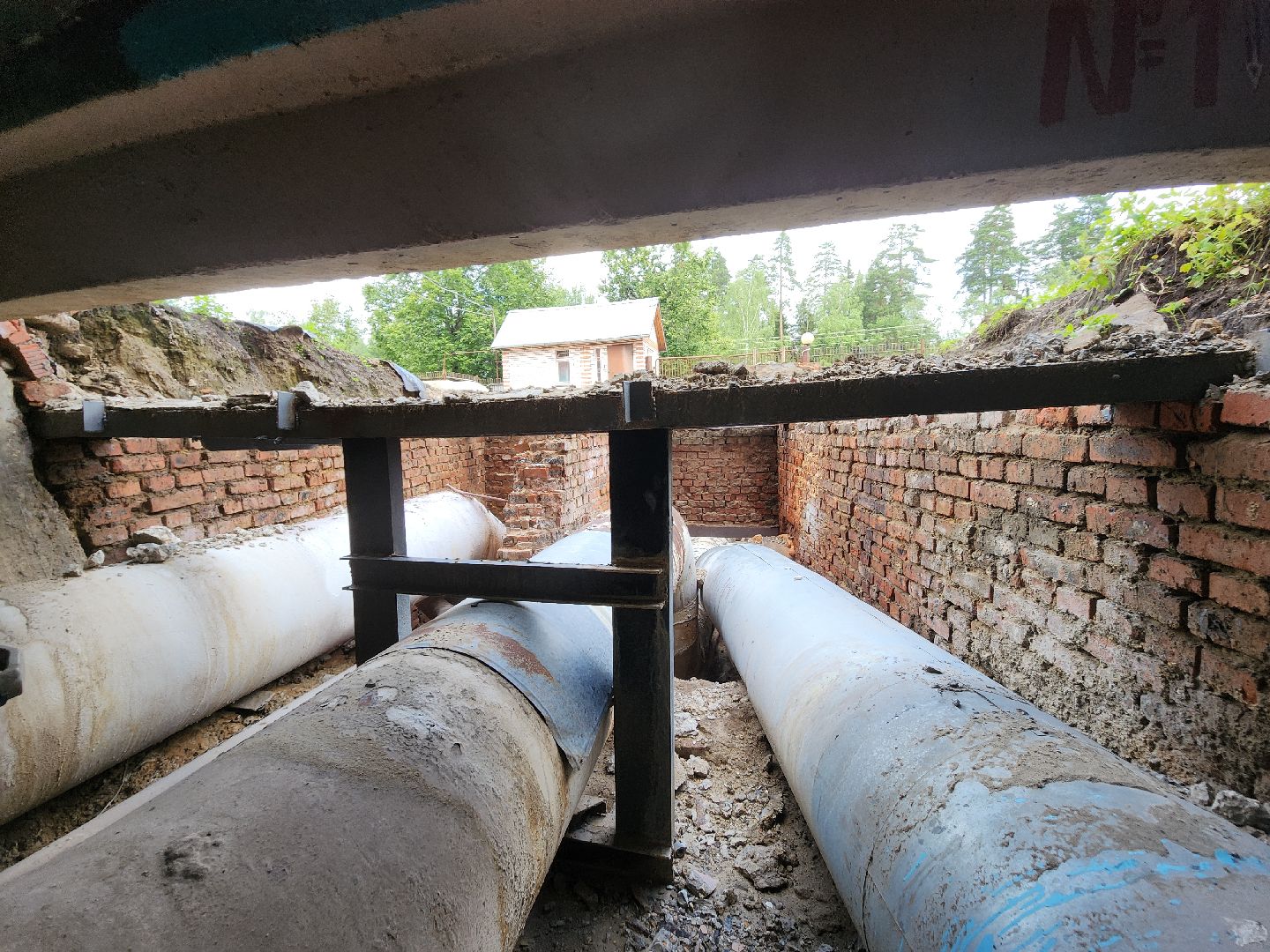 Черноголовка, Теплосети, ремонт тепловых сетей,