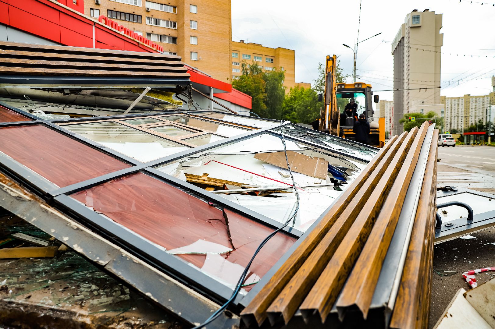 снос,  киоск, торговля,