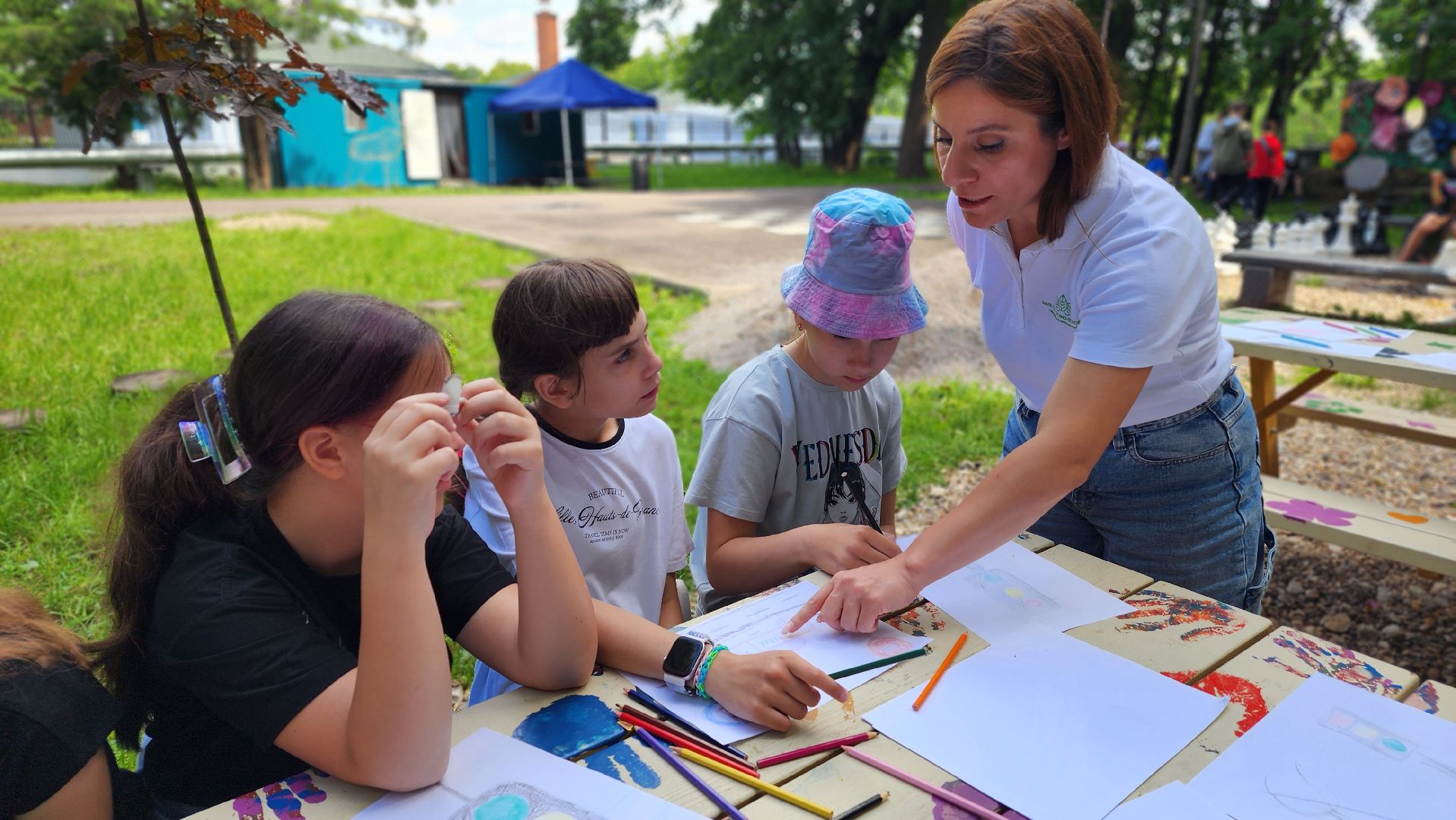 дети, лагерь, безопасность на дорогах, лосино-петровский,