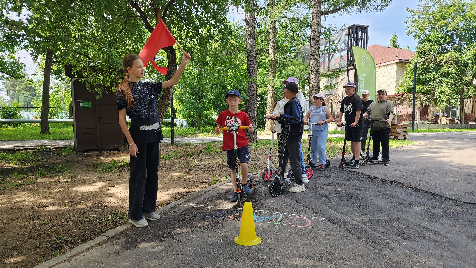дети, лагерь, безопасность на дорогах, лосино-петровский,